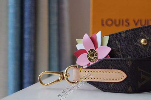 lv肩帶 J02377 MONOGRAM FLOWERS肩帶 lv配飾品  lvqb1706